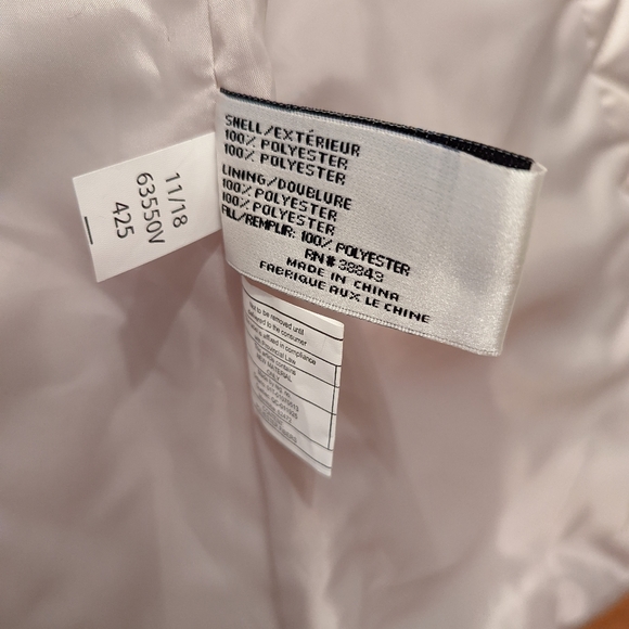 Via Spiga Women's Diamond Quilted Mid-Length Winter Jacket with Attached Hood - Picture 10 of 11